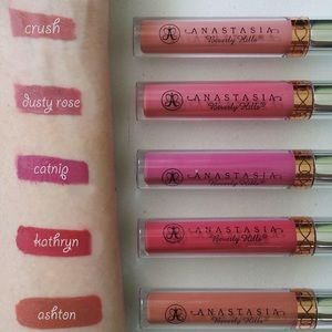 Anastasia Beverly Hills Makeup - Two Anastasia Liquid Lips in Crush & Dusty Rose Anastasia Beverly Hills Makeup - Two Anastasia Liquid Lips in Crush & Dusty Rose
